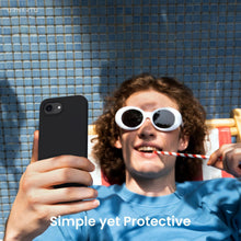 Carica l'immagine nel visualizzatore di Gallery, ORNARTO Cover per iPhone 16e/iPhone 17e Silicone,Antiurto,Nero