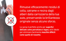 Carica l'immagine nel visualizzatore di Gallery, MagazziniGM STICKEROUT, Spray Rimuovi Adesivi e Colla, Efficace su Etichette Adesive, Formula a Base di Solventi, Versat