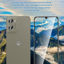 Carica l'immagine nel visualizzatore di Gallery, 2+2 Pezzi Vetro Temperato per Motorola Moto G06 / Moto G06 Power 5G Pollici Pellicola Prottetiva con Pellicola Fotocamer