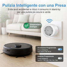 Carica l'immagine nel visualizzatore di Gallery, SURFOU Presa Smart Intelligente WiFi, Timer Presa Elettrica Compatibile con Alexa e Google Home, Funzione Temporizzata D