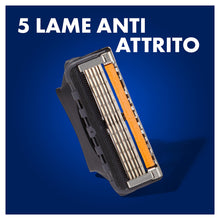 Carica l'immagine nel visualizzatore di Gallery, Gillette Fusion 5 Proglide Lamette da Barba, per Rasoio di Sicurezza, Confezione da 4 Ricambi da 5 Lame, con 5 Lame di P