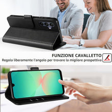 Carica l'immagine nel visualizzatore di Gallery, Cover per Samsung Galaxy A27 5G Custodia, Nero