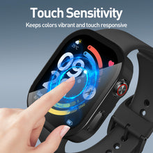 Carica l'immagine nel visualizzatore di Gallery, Diruite 3 Pezzi Custodia per Xiaomi Redmi Watch 6 Vetro Temperato,Ultra Sottile HD Resistente Graffi PC Protettiva Total