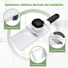 Carica l'immagine nel visualizzatore di Gallery, Ibergrif M526 Mandolina, Affettatrice Verdure Regolabile 1–4 mm