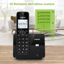 Carica l'immagine nel visualizzatore di Gallery, VTech CS2000 Telefono Cordless Casa DECT con vivavoce e blocco chiamate, Telefono fisso per anziani, identificatore di c