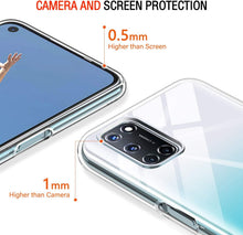 Carica l'immagine nel visualizzatore di Gallery, Captor Cover Trasparente per Oppo A52 / A72 / A92, Custodia TPU in Silicone Flessibile Morbida e Sottile, Protezione Ful