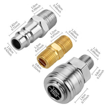 Carica l'immagine nel visualizzatore di Gallery, 1/4 Regolatore di Pressione Aria - Preciva standard UE Interruttore valvola con manometro 175 PSI per compressore d'aria