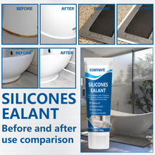 Carica l'immagine nel visualizzatore di Gallery, Silicone Bagno Bianco Bagno Silicone Bianco Bagno Silicone Silicone Bagno Cucina Silicone Bottoni Impermeabili per Sigil