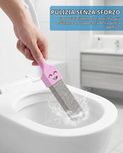 Carica l'immagine nel visualizzatore di Gallery, 4 Pietre Pomice per WC con Manico Antiscivolo Viola | Rimuove Effettivamente Calcare, Ruggine e Residui Minerali Senza G