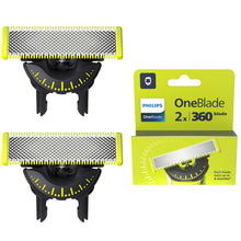 Carica l'immagine nel visualizzatore di Gallery, Philips OneBlade 360 Lame di ricambio per rasoio elettrico OneBlade, pettine regolabile 5in1, in acciaio inossidabile re