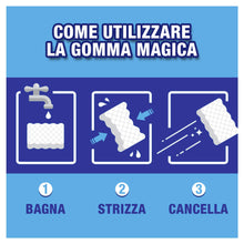 Carica l'immagine nel visualizzatore di Gallery, Mastro Lindo Gomma Magica, Rimuove Macchie e Segni Difficili, 24 Pezzi