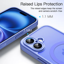 Carica l'immagine nel visualizzatore di Gallery, JETech Cover Magnetica Opaca per iPhone 16, Blu Oltremare