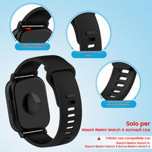 Carica l'immagine nel visualizzatore di Gallery, BDIG 6 pezzi Cinturino Compatibile con Xiaomi Redmi Watch 5 Active/5 Lite,22mm Colorato traspirante Braccialetto Sportiv