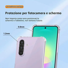 Carica l'immagine nel visualizzatore di Gallery, Chiaro Cover per Samsung Galaxy A27 5G, con 2 Pezzi Vetro Temperato, Anti-Graffio Antiurto Custodia con TPU Anti Ingiall