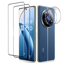 Carica l'immagine nel visualizzatore di Gallery, Pellicola Protettiva per Realme 12 Pro / 12 Pro+ / 12 Pro Plus 5G con Pellicola Fotocamera, 9H Vetro Temperato Film, HD 