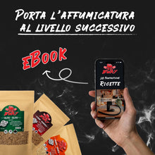 Carica l'immagine nel visualizzatore di Gallery, BWAY Trucioli Per Affumicatura Gusto Olivo, Arancio, Mandorlo da utilizzare con Affumicatore Da Cucina | eBook Omaggio c