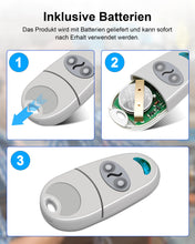 Carica l'immagine nel visualizzatore di Gallery, Telecomando Cancello 433,92 Mhz, NA, EE, EV, Telecomando per Cancelli, 2 Canali, Fixed Code, Remote Control, Telecomandi