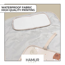 Carica l'immagine nel visualizzatore di Gallery, Hamur Home Fasciatoio Portatile Pieghevole Impermeabile 40 X 70 Cm Fasciatoio Riutilizzabile Lavabile In Lavatrice - Neo