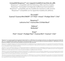 Carica l'immagine nel visualizzatore di Gallery, Caffè Borbone Respresso, Miscela Decaffeinata - 50 Capsule - Compatibili con le Macchine ad uso domestico Nespresso*