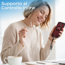 Carica l'immagine nel visualizzatore di Gallery, 2 in 1 Adattatore per Cuffie USB C e Ricarica, Jack da 3,5mm USB C Supporta PD 60W Ricarica Rapida &amp; Audio, Adaptateur C