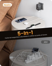 Carica l'immagine nel visualizzatore di Gallery, LENCENT Adattatore Universale da Viaggio, Presa Internazionale con USB C