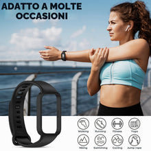 Carica l'immagine nel visualizzatore di Gallery, Cinturino Compatibile per Xiaomi Smart Band 9 Active, 5 Pezzi Cinturini in Morbido, Traspirante, al Sudore Silicone Cint