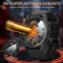 Carica l'immagine nel visualizzatore di Gallery, Diruite 4 Pezzi Pellicola per Garmin Fenix E 47mm Vetro Temperato