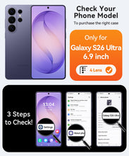 Carica l'immagine nel visualizzatore di Gallery, CANSHN Magnetica Cover per Samsung Galaxy S26 Ultra (6.9 Pollici), [Protezione Completa Della Fotocamera] Custodia Trasl