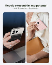 Carica l'immagine nel visualizzatore di Gallery, VEEKTOMX Power Bank 10000mAh Mini Powerbank 22,5W Ricarica Rapida