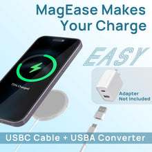 Carica l'immagine nel visualizzatore di Gallery, Caricatore wireless per iphone Magnetico, Base di Ricarica Wireless Rapida per iPhone 18 Pro Max/Duo/17/16/15/14/13/12 e