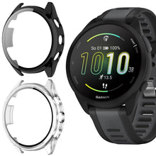 Carica l'immagine nel visualizzatore di Gallery, Vanrain Cover per Garmin Forerunner 165, 2 Pezzi Custodia Protezione Totale Ultra Sottile Cover Rigida per PC Schermo co