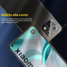 Carica l'immagine nel visualizzatore di Gallery, QULLOO Pellicola Protettiva per Xiaomi Mi 11 Lite 4G&amp;5G/11 Lite 5G NE [3 Pezzi] + Pellicola Fotocamera [3 Pezzi], 9H Dur