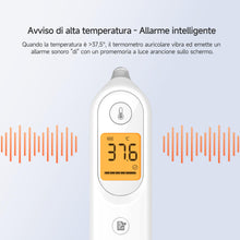 Carica l'immagine nel visualizzatore di Gallery, yuwell Termometro Digitale Adulti e Bambini | Termometro Auricolare a Uso Medico, Adatto per Neonati e Bambini | Misuraz