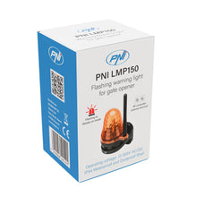 Carica l'immagine nel visualizzatore di Gallery, PNI LMP150 LED Indicatore di Apertura Cancello 12-265V Lampeggiante per Cancello Autoportante IP54