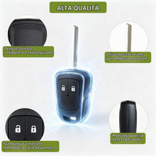 Carica l'immagine nel visualizzatore di Gallery, Guscio Chiave Auto per Opel Corsa E Astra J Meriva B Mokka Zafira Insignia