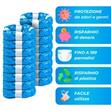 Carica l'immagine nel visualizzatore di Gallery, 16 Ricariche Mangiapannolini 4,5 Metri Profumate Anti-Odore
