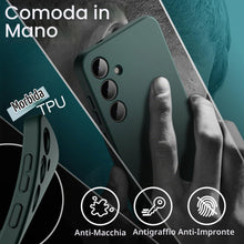 Carica l'immagine nel visualizzatore di Gallery, JETech Cover Slim per Samsung Galaxy S24, Verde Notte