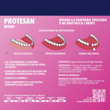 Carica l'immagine nel visualizzatore di Gallery, Protesan Mono - Riparatore per Dentiere Spezzate, Incrinate o Che Hanno Perso un Dente