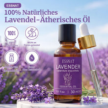 Carica l'immagine nel visualizzatore di Gallery, Olio Essenziale Lavanda 30 ml – olio essenziale di lavanda 100% naturale, da Lavandula angustifolia, ideale per aromater