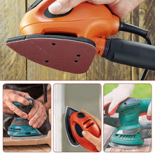 Carica l'immagine nel visualizzatore di Gallery, Carta Vetrata Mouse, 40-120 Grana, Triangoli, Black &amp; Decker