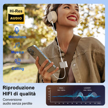 Carica l'immagine nel visualizzatore di Gallery, 3 in 1 Adattatore USB C Jack 3.5 mm con Adattatore per Charger 60W OTG