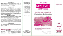 Carica l'immagine nel visualizzatore di Gallery, PHARCOS® Myo-Ac Compresse 30 compresse - Integratore alimentare a base di Myo-inositolo e D-chiro-inositolo per il tratt