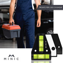Carica l'immagine nel visualizzatore di Gallery, MINIC Mini Livella Bolla Magnetica - Durevole e Infrangibile