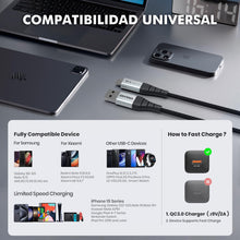 Carica l'immagine nel visualizzatore di Gallery, GRIFEMA Cavo USB A a USB C da 2 m