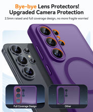 Carica l'immagine nel visualizzatore di Gallery, CANSHN Magnetica Cover per Samsung Galaxy S26 Ultra (6.9 Pollici), [Protezione Completa Della Fotocamera] Custodia Trasl