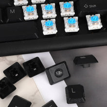 Carica l'immagine nel visualizzatore di Gallery, 100pz Interruttori Meccanici per Tastiera, 3 Pin Blu Antipolvere e Impermeabili Interruttori Clicky per Tastiere Meccani