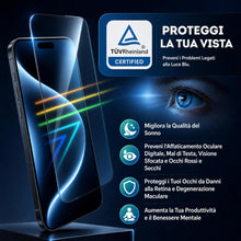Carica l'immagine nel visualizzatore di Gallery, Deppa Pellicola Protettiva Anti-Luce Blu per iPhone 18 Pro/17 Pro, 2 Pezzi