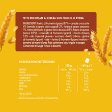 Carica l'immagine nel visualizzatore di Gallery, Misura Multicereali Fette Biscottate Cereali Antichi