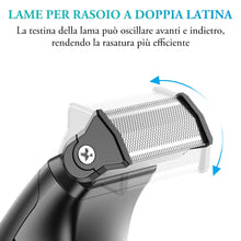 Carica l'immagine nel visualizzatore di Gallery, Testina di ricambio a T per Kensen Rasoio Elettrico Corpo Uomo Impermeabile