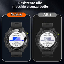 Carica l'immagine nel visualizzatore di Gallery, Vauki 4 Pezzi Vetro Temperato per Garmin Forerunner 55/45/45S/245, Durezza 9H Pellicola Protettiva, Antigraffio Senza Bo
